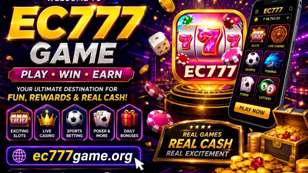 EC777 Game app features – slots, live casino, sports, poker and daily bonuses